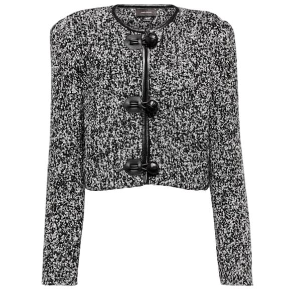 Isabel Marant Jackets & Blazers - Isabel Marant Textured Black Gradilia Jacket Size 44 EU / US 12